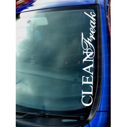 CLEAN Freak Window Bumper Sticker Decal