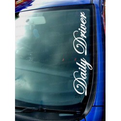 Daily Driver Car Window Bumper Sticker Decal