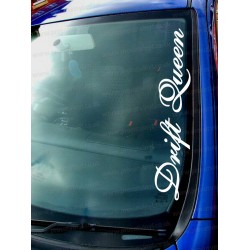 Drift Queen Car Window Bumper Sticker Decal