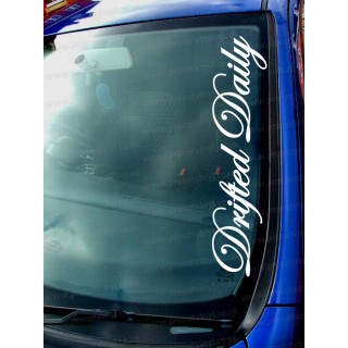 Drifted Daily Car Window Bumper Sticker Decal