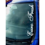 EURO FRESH Car Window Bumper Sticker Decal