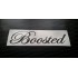 Boosted Glitter Metalflake Car Bumper Window Sticker Decal