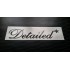 Detailed* Glitter Metalflake Car Bumper Window Sticker Decal
