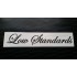 Low Standards Glitter Metalflake Car Bumper Window Sticker Decal