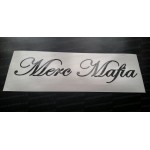 Merc Mafia Glitter Metalflake Car Bumper Window Sticker Decal