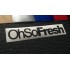 Oh So Fresh Glitter Metalflake Car Bumper Window Sticker Decal