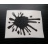 Paint Splat x1 Glitter Metalflake Car Bumper Window Sticker Decal