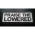 Praise The Lowered Glitter Metalflake Car Bumper Window Sticker Decal