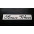 Stance Whore Glitter Metalflake Car Bumper Window Sticker Decal