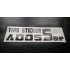 This Sticker adds BBHP Glitter Metalflake Car Bumper Window Sticker Decal