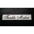 Trouble Maker Glitter Metalflake Car Bumper Window Sticker Decal