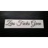 Zero F*cks Given Glitter Metalflake Car Bumper Window Sticker Decal