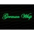 German Whip Small to Large Glow in the Dark Luminescent Stickers Decals x1