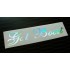 Got Boost Silver Hologram Neo Mirror Chrome Car Window Bumper Sticker Decal