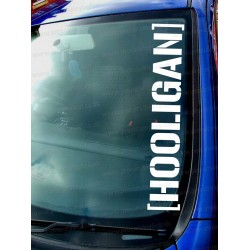 HOOLIGAN Custom Vinyl Die Cut Car Window Bumper Sticker Decal Graphic