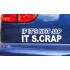 If It's Not Jap It's Crap Funny Novelty Car Window Bumper Sticker Decal