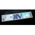 JDM Text Rising Sun Silver Hologram Neo Mirror Chrome Car Window Bumper Sticker Decal