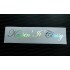 Keepin It Classy Silver Hologram Neo Mirror Chrome Car Window Bumper Sticker Decal