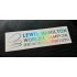 Lewis Hamilton 2020 7 Times World Champion Car Window Bumper Sticker Decal Silver Hologram Neo Chrome d3