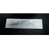 Loud & Proud Silver Hologram Neo Mirror Chrome Car Window Bumper Sticker Decal