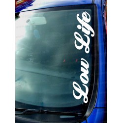 Low Life Car Window Bumper Sticker Decal