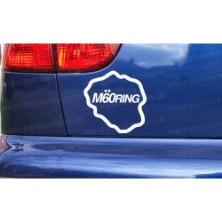 M60 Ring Funny Novelty Car Window Bumper Sticker Decal