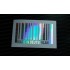 Made In Deutschland Barcode Silver Hologram Neo Mirror Chrome Car Window Bumper Sticker Decal