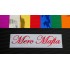 Merc Mafia Chrome Mirror Colours Car Window Bumper Sticker Decal