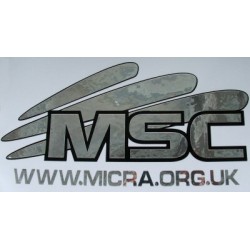 Micra Sports Club Official 2 Layered Sticker Car Bumper Window Vinyl Decal Graphic