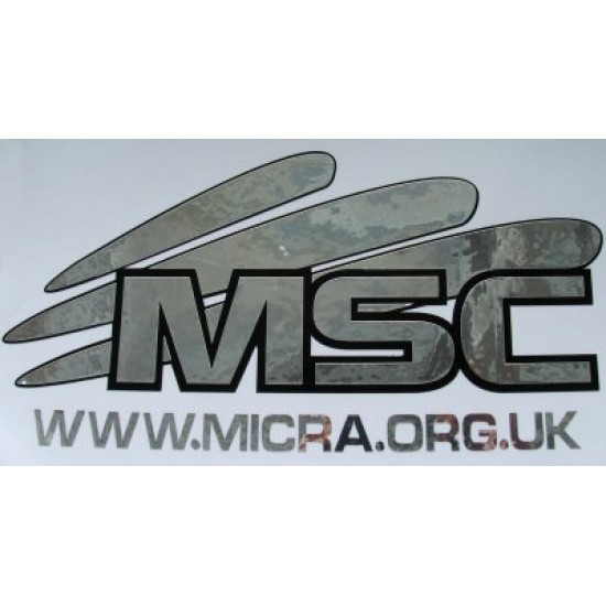Micra Sports Club Official 2 Layered Sticker Car Bumper Window Vinyl Decal Graphic
