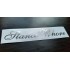 Stance Whore Silver Hologram Neo Mirror Chrome Car Window Bumper Sticker Decal