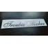 Trouble Maker Silver Hologram Neo Mirror Chrome Car Window Bumper Sticker Decal