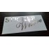 Sticker Whore Silver Hologram Neo Mirror Chrome Car Window Bumper Sticker Decal