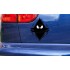Funny Peeping Evil Monster Wall Car Bumper Sticker Decal ref:4