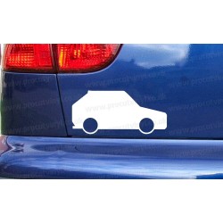 Slammed K10 Nissan Micra Car Bumper Window Sticker Decal