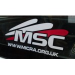 Micra Sports Club Official 3 Layered Vinyl Sticker Car Bumper Window Vinyl Decal Graphic