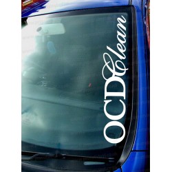 OCD Clean Funny Novelty Car Window Bumper Sticker Decal ref:1