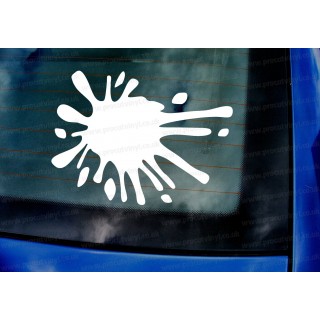 Paint Splat x1 Bedroom Wall Car Bumper Window Sticker Decal ref:2