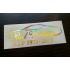 Paul Walker Supra RIP Memorial Tirbute Silver Gold Hologram Neo Mirror Chrome Car Window Bumper Sticker Decal