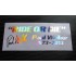 Paul Walker RIDE OR DIE RIP Memorial Tirbute Silver Hologram Neo Mirror Chrome Car Window Bumper Sticker Decal
