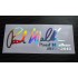 Paul Walker Signature RIP Memorial Tirbute Silver Hologram Neo Mirror Chrome Car Window Bumper Sticker Decal