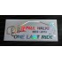 Paul Walker Skyline ONE LAST RIDE RIP Memorial Tirbute Silver Hologram Neo Mirror Chrome Car Window Bumper Sticker Decal