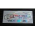 Paul Walker Skyline RIDE OR DIE RIP Memorial Tirbute Silver Hologram Neo Mirror Chrome Car Window Bumper Sticker Decal