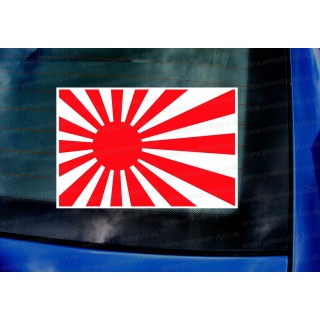 Rising Sun x1 Car Bumper Window Sticker Decal