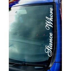 Stance Whore Car Window Bumper Sticker Decal