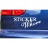 Sticker Whore Funny Novelty Car Window Bumper Sticker Decal