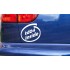 TD04 Turbo Inside Car Window Bumper Sticker Decal