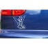 Tinkerbell Sitting Fairy Novelty Funny Car Bumper Window Sticker Decal