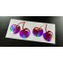 Twin Cherries Funny Novelty Rose Pink Gold Hologram Neo Chrome Car Bumper Window Stickers Decals
