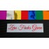 Zero F*cks Given Chrome Mirror Colours Car Window Bumper Sticker Decal